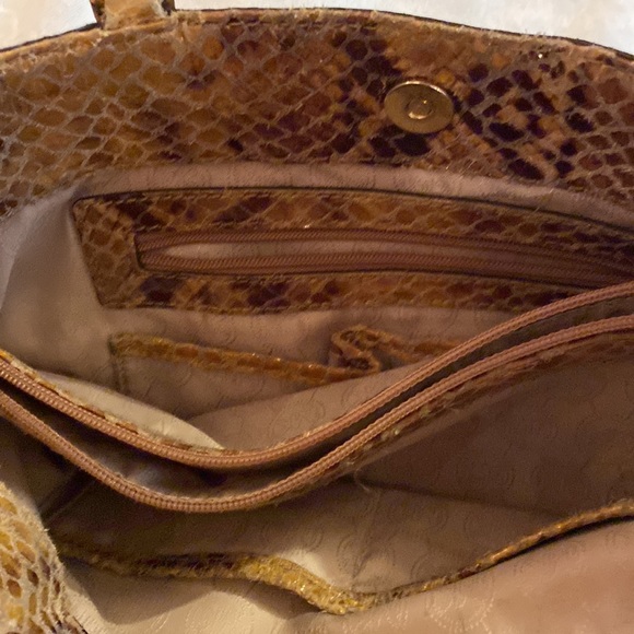 Yellow python snake skin bag! Michael Kors - Picture 8 of 8